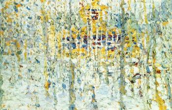 Kazimir Malevich : Landscape with Yellow House